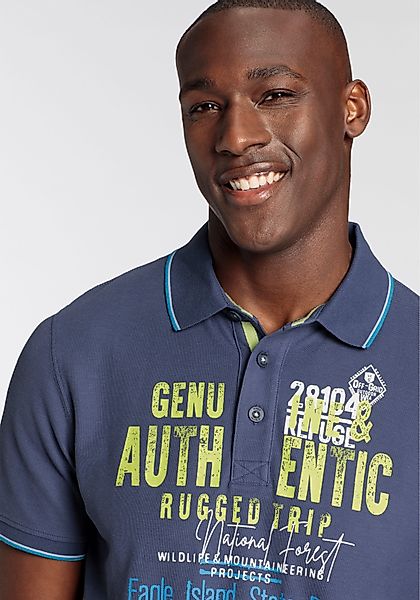 Man's World Poloshirt Kurzarm, mit Rippbündchen, günstig online kaufen
