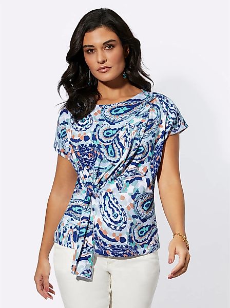 creation L Print-Shirt "Lyocell-Shirt" 1 Stk. tlg. günstig online kaufen