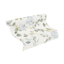 Rasch Papiertapete mit Blüten, glatt, Motiv, günstig online kaufen