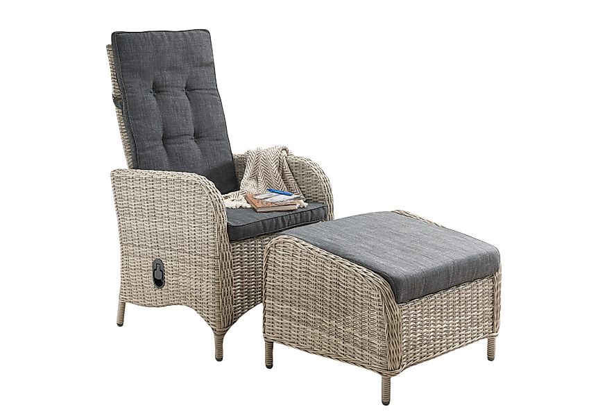 Destiny Balkonset PALMA CASA, Polyrattan, Hochlehner günstig online kaufen