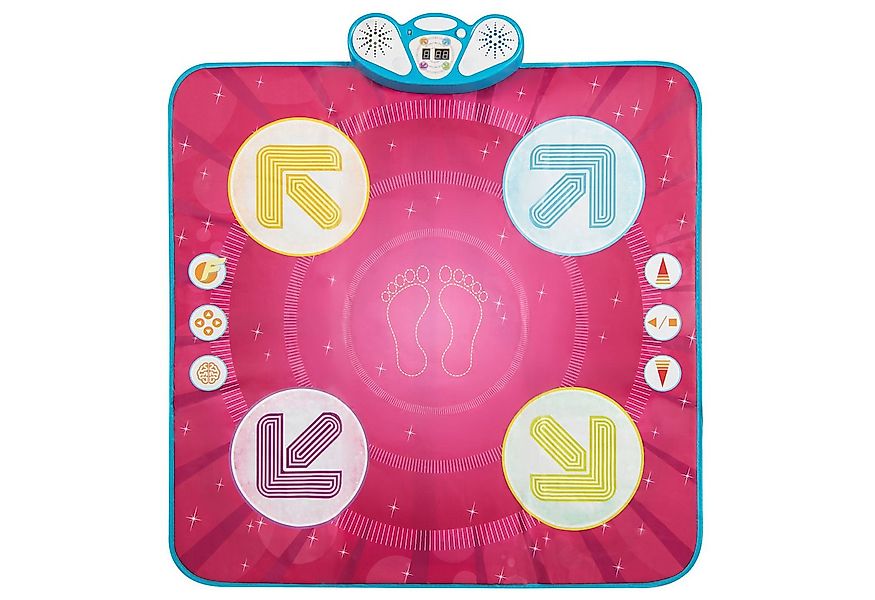 COSTWAY Spielmatte, Tanzmatte Kinder mit Led-Leuchten & Memory-Spiel günstig online kaufen