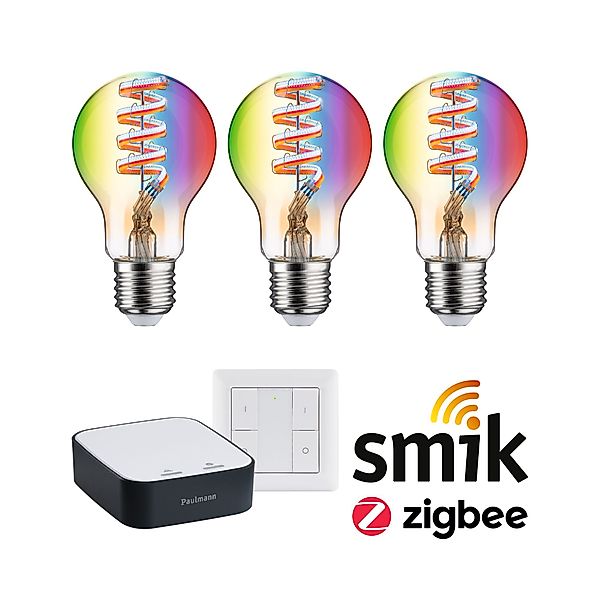 Paulmann "Preisattraktives Starterset Smart Home Zigbee 3.0 LED Birne Gatew günstig online kaufen