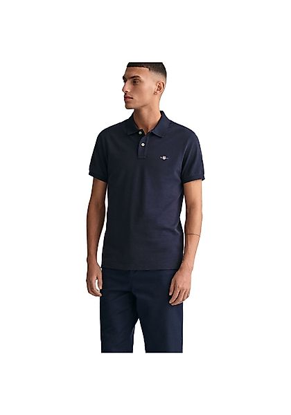 Gant  Poloshirt Normales, kontrastierendes Piqué-Poloshirt günstig online kaufen