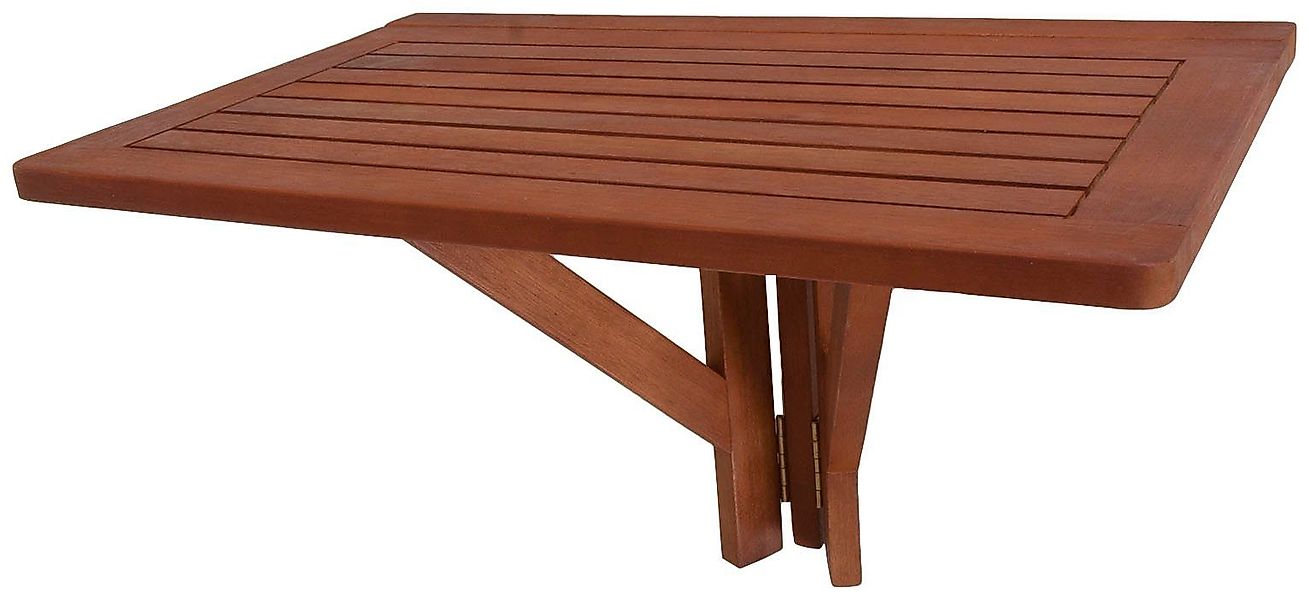 Garden Pleasure Balkonhängetisch STANFORD, Eukalyptusholz, klappbar, günstig online kaufen