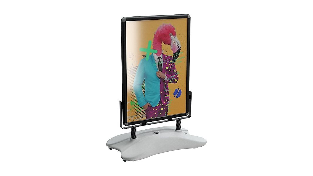 ALLboards Einzelrahmen ALLboards Doppelseitige Werbetafel Kundenstopper günstig online kaufen