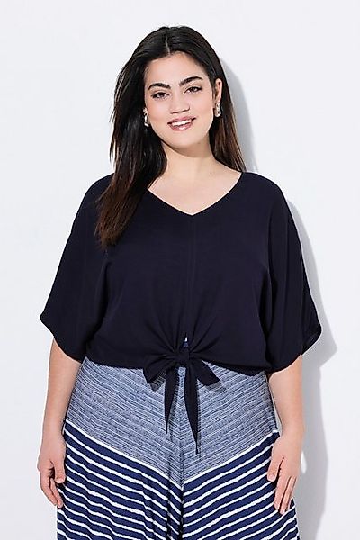 Angel of Style Druckbluse Blusenshirt Zierknoten am Saum günstig online kaufen