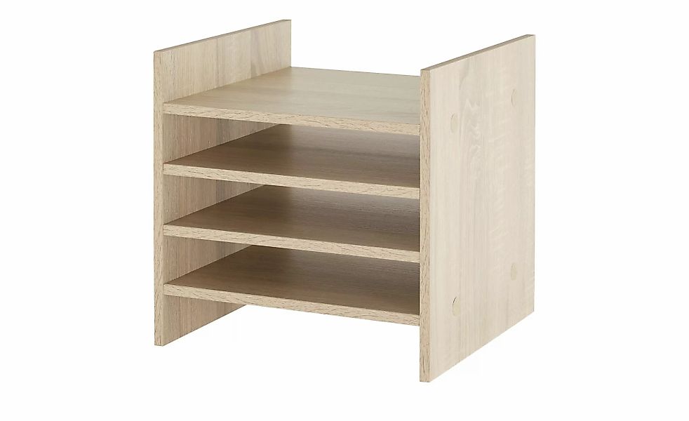 smart Regaleinsatz mit 4 Böden  Up2U ¦ holzfarben ¦ Maße (cm): B: 34 H: 34 günstig online kaufen