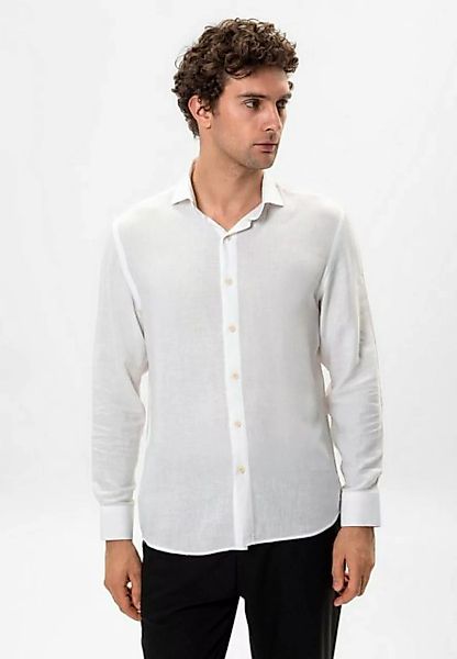 Antioch Blusenshirt Linen Blended Shirt günstig online kaufen