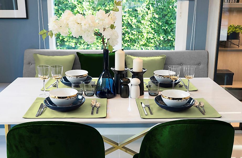 Adam Platzset Uni Collection, (2-St), GOTS günstig online kaufen