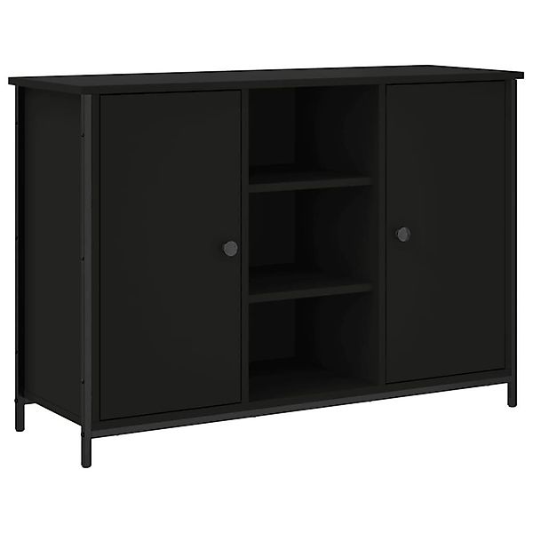 vidaXL Sideboard Sideboard Schwarz 100x35x70 cm günstig online kaufen