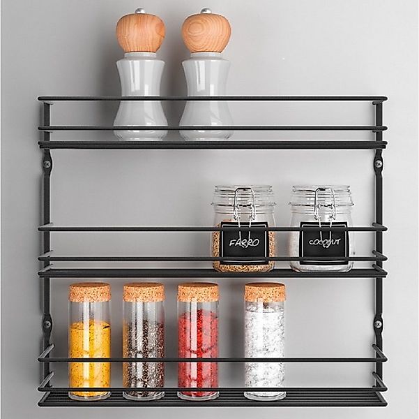 Metaltex Gewürzboard 3- Etagen Gewürzregal, 1-tlg., verchromtes Metall günstig online kaufen