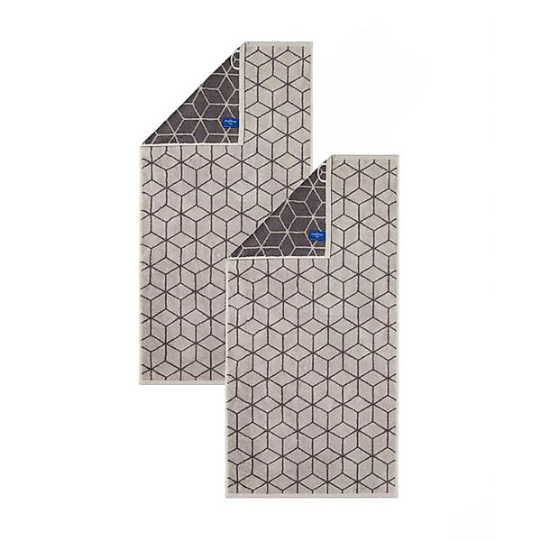 2 Stück Villeroy & Boch Handtuch Coordinates 2557-77 stone 50x100 günstig online kaufen