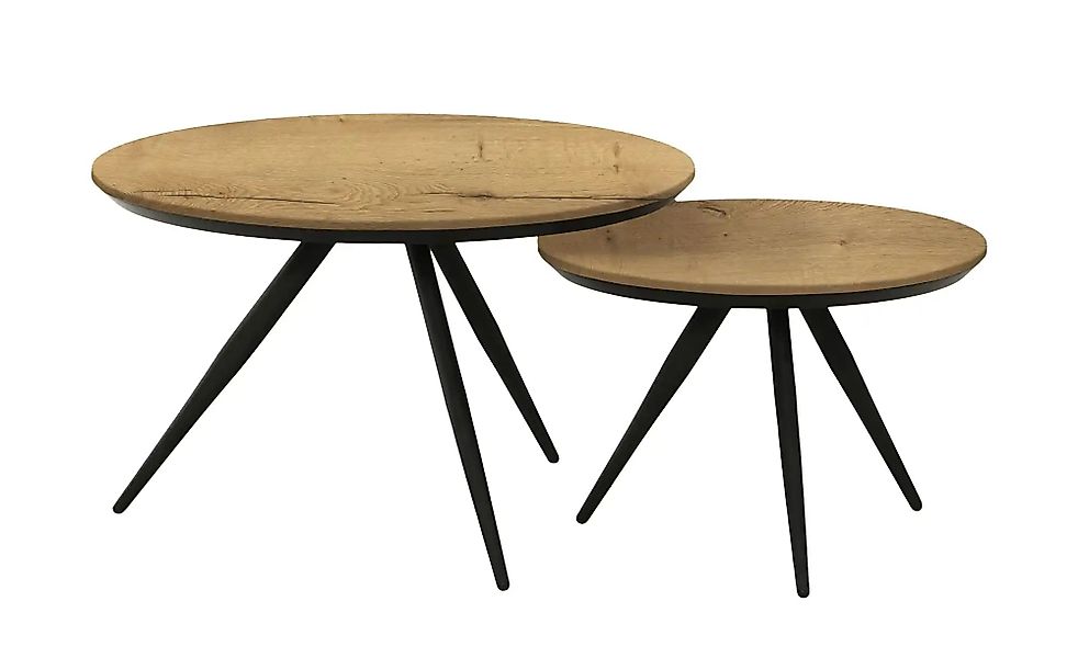 uno Couchtisch 2er Set  Hayley ¦ holzfarben ¦ Maße (cm): H: 45  Ø: 75 Tisch günstig online kaufen