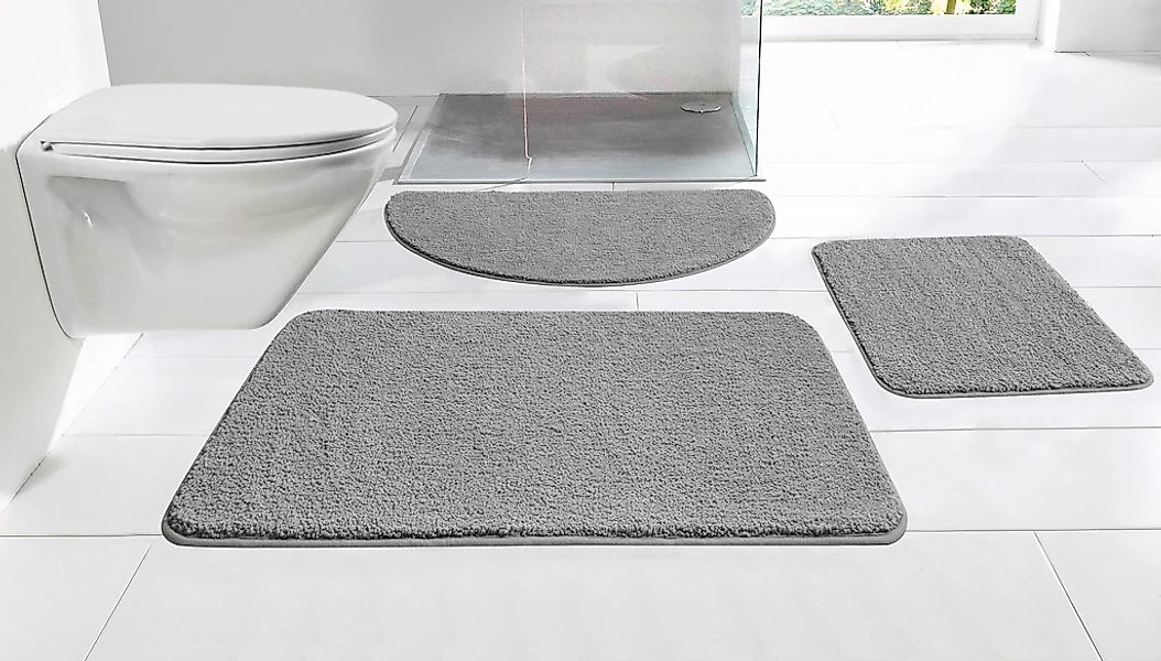 my home Badematte "Regona, Badteppich, Badvorleger, Badezimmer Teppich" Höh günstig online kaufen