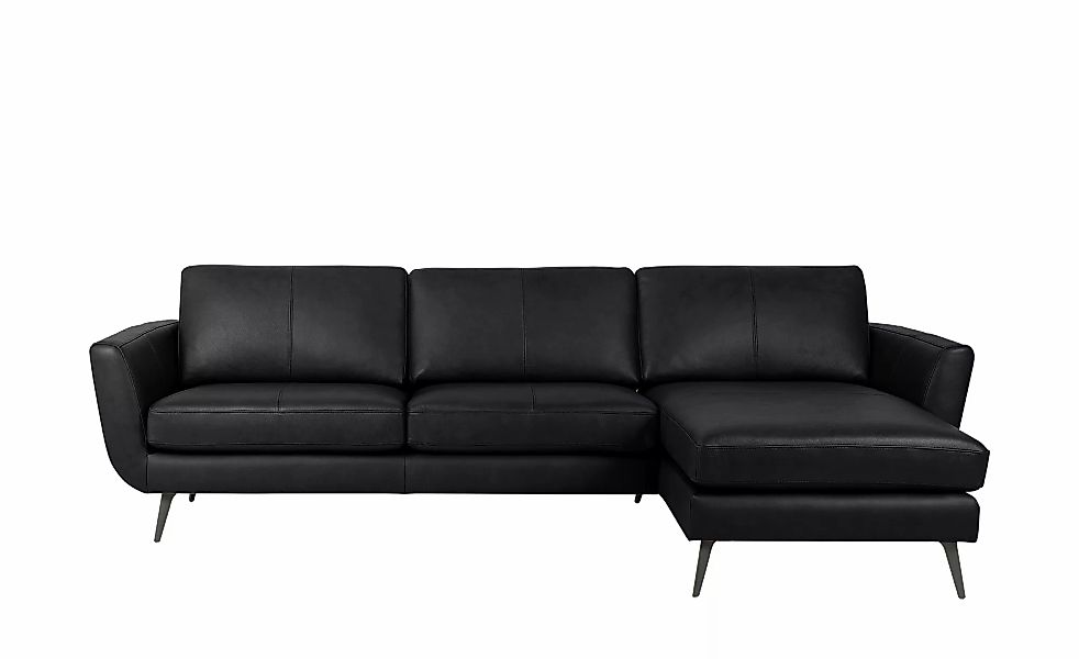 SOHO Ecksofa  Smile Day Leder ¦ schwarz ¦ Maße (cm): B: 274 H: 85 T: 156.0 günstig online kaufen