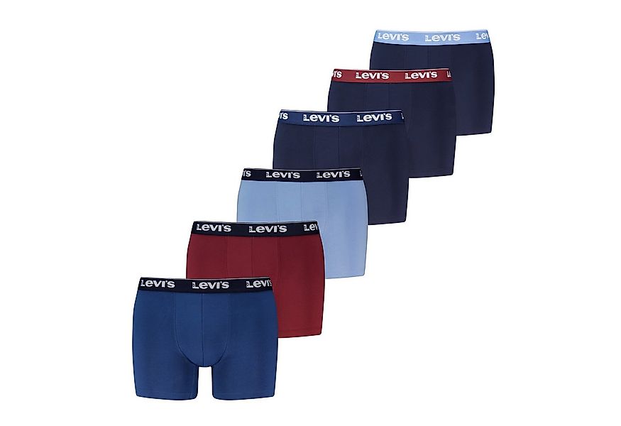 Levi's® Boxershorts LEVIS MEN REPEAT LOGO BOXER BRIEF 6P (6er Pack) günstig online kaufen