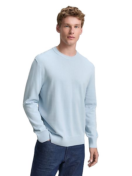 TOM TAILOR Denim Strickpullover in melierter günstig online kaufen
