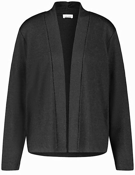 GERRY WEBER Shirtjacke Offener Cardigan mit Goldschimmer günstig online kaufen