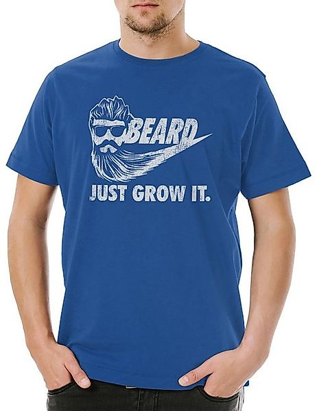 Urban Backwoods Print-Shirt Urban Backwoods Beard Grow It Herren T-Shirt Ro günstig online kaufen