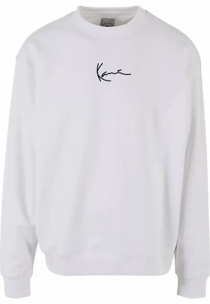 Karl Kani Rundhalspullover "Karl Kani Herren KKMQ12003WHT Small Signature C günstig online kaufen