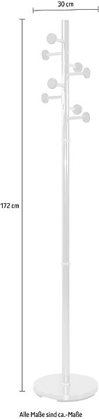 INOSIGN Garderobenständer, aus Metall, Höhe 172 cm, 8 Haken günstig online kaufen
