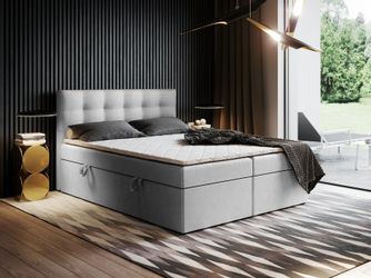 Godre Boxspringbett mit Bettkasten Ewora 200x200 günstig online kaufen