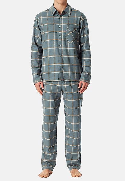 Schiesser Pyjama Selected Premium Warming (Set, günstig online kaufen