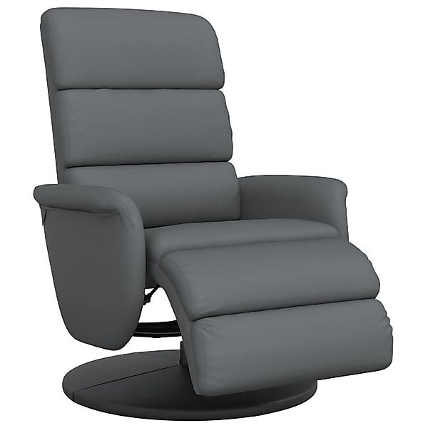 vidaXL Sessel Relaxsessel mit Fußteil Grau günstig online kaufen