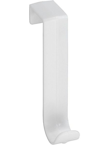 WENKO Handtuchhaken Wenko Türgarderobenhaken Kunststoff, weiß, 5er-Set günstig online kaufen