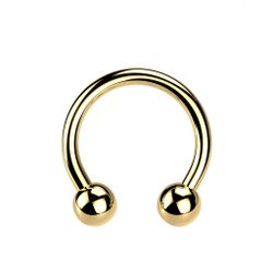 Taffstyle Nasenpiercing Titan G23 Lippenpiercing Hufeisen günstig online kaufen