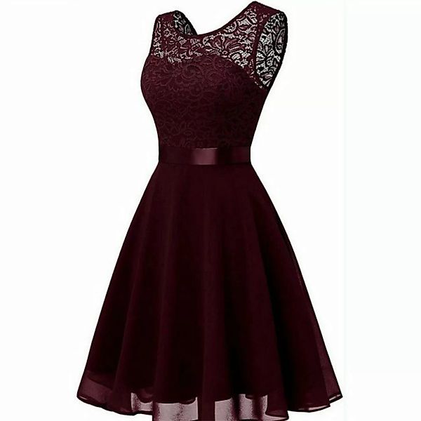 AFAZ New Trading UG Abendkleid Abendkleid Taillenkleid Partykleid Einfarbig günstig online kaufen