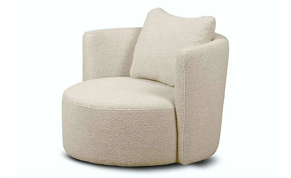 KONSIMO Drehsessel  Raggi ¦ creme ¦ Maße (cm): B: 92 H: 75 Polstermöbel > S günstig online kaufen