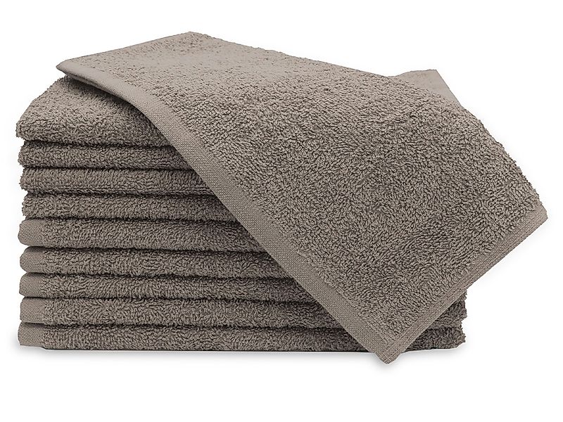 ZOLLNER Gästehandtücher, Walkfrottier (10-St), 30 x günstig online kaufen