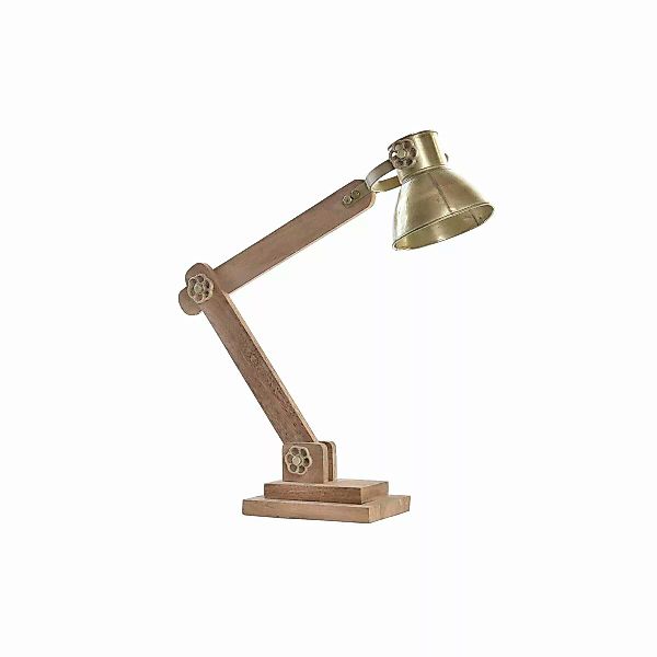 Tischlampe Dkd Home Decor Golden Braun 220 V 50 W (50 X 15 X 65 Cm) günstig online kaufen