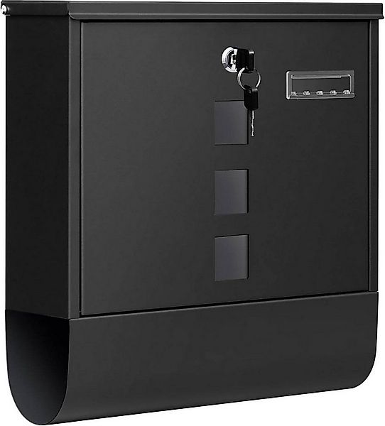 Woltu Wandbriefkasten (1-St), Postkasten mit Zeitungsfach Sichtfenstern, ab günstig online kaufen