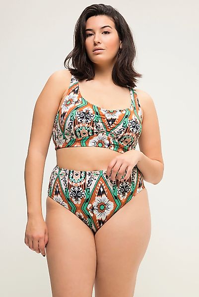 Studio Untold Bikinislip Bikini-Slip HighWaist Alloverprint günstig online kaufen
