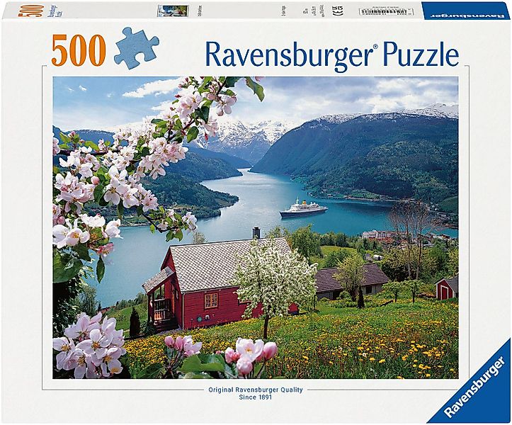 Ravensburger Puzzle Skandinavische Idylle, 500 Puzzleteile, günstig online kaufen
