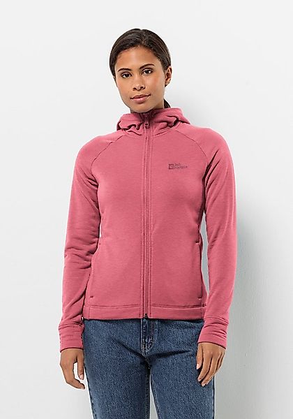 Jack Wolfskin Fleecejacke "WALDSEE HOODED JKT W" mitKapuze günstig online kaufen