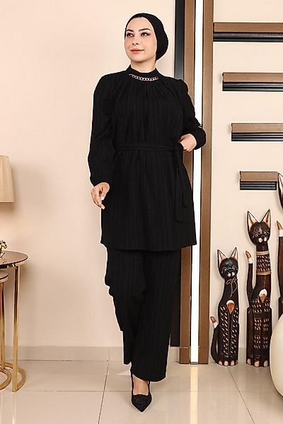 MODAMİHRAM Tunika Ketten Detail Anzug günstig online kaufen