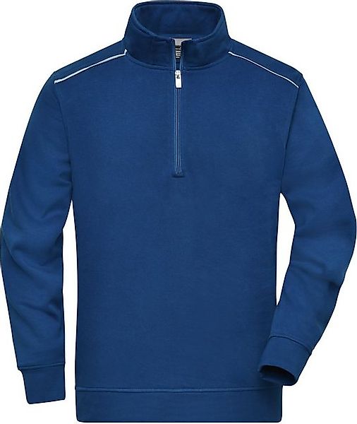 Hoodie Workwear Halfzip Sweatshirt auch in großen Größen FaS50895 günstig online kaufen