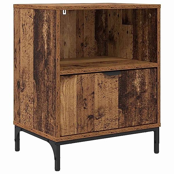 vidaXL Nachttisch Nachttisch mit Schubladen Altholz günstig online kaufen
