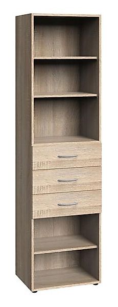 Regal Breite ca. 50 cm inkl. 3 Schubladen MULTIRAUMKONZEPT von Wimex / Eich günstig online kaufen
