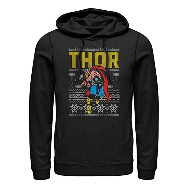 Marvel - Avengers - Thor Ugly - Weihnachten - Unisex Hoodie günstig online kaufen