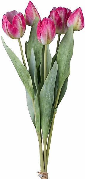 Creativ green Kunsttulpe "Bund aus Tulpen" mit 5 Stielen günstig online kaufen