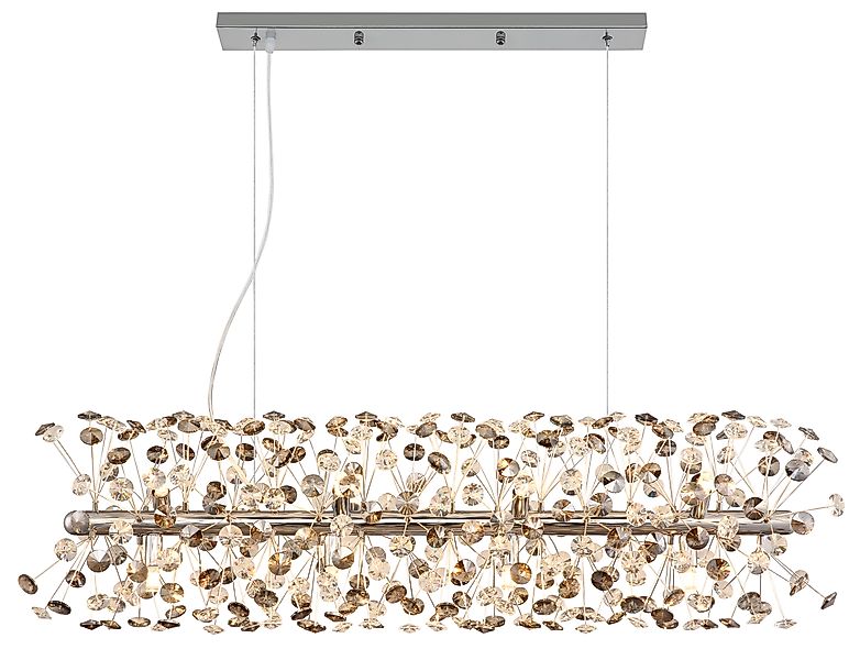 GLOBO LIGHTING Hängeleuchte »KATRINA« G9 1 Stk. Warmweiß Luster Hängelampe günstig online kaufen