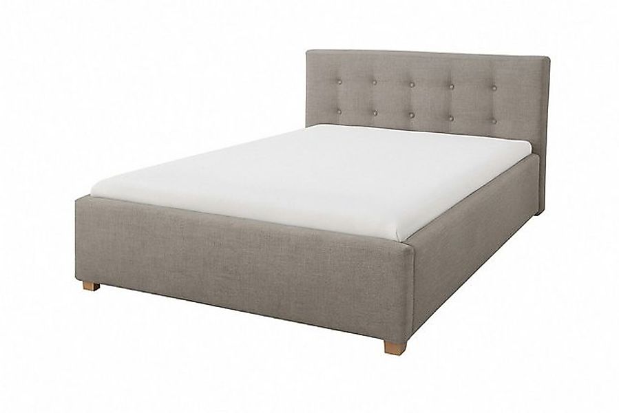 Wohnglücklich Polsterbett Lima (6 Breiten 90 cm / 120 cm / 140 cm / 160 cm günstig online kaufen