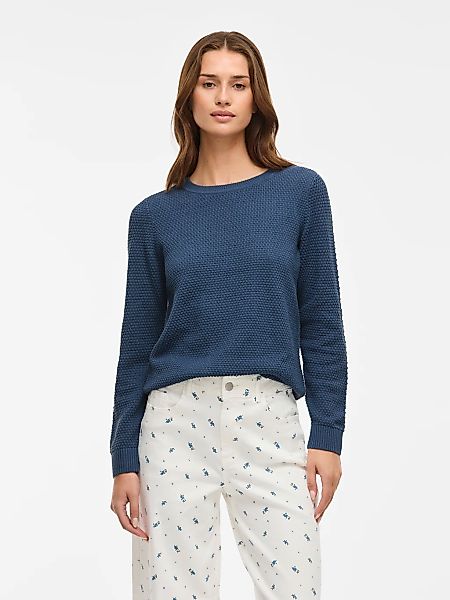 Vila Rundhalspullover "VIDALO O-NECK L/S KNIT TOP- NOOS" günstig online kaufen