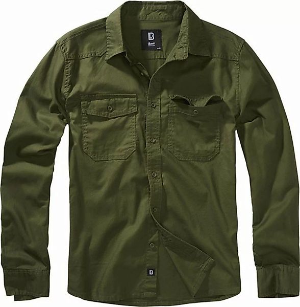 Brandit Langarmhemd Flannel Shirt Long Sleeve günstig online kaufen
