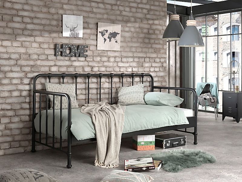 Vipack Jugendbett "Bronxx Daybett, sehr stabil, gradlinige Optik in zeitlos günstig online kaufen