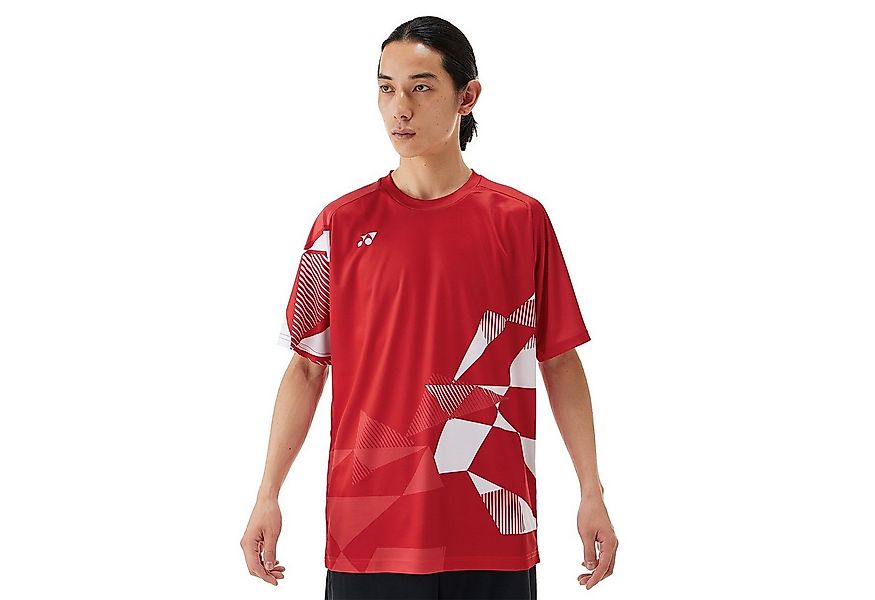 Yonex T-Shirt Practice Graphic 16744 (100% Polyester) 2025 rot Herren günstig online kaufen